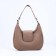 Load bag with zipper, external pocket, long belt, dark beige color