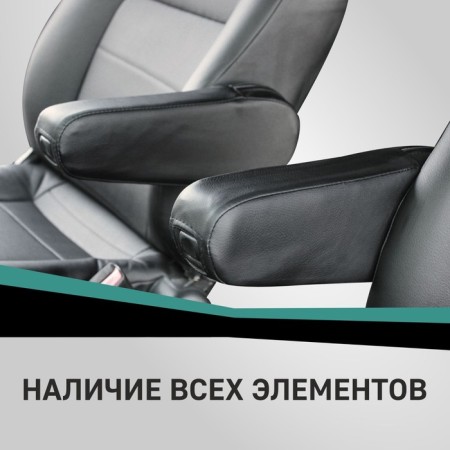 Auto-Chekhly for Toyota IPSUM/Picnic, 2001-2009, 7 seats, second row 40/60, eco-leather black-5
