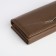 Women's wallet on a magnet, brown color