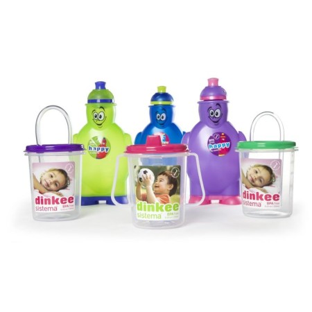 Sistema water bottle, 350 ml, mix color-4