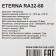 Circulation pump Eterna RA 32-60, pressure 6 m, 72 l/min, cable 1.5 m, 45/65/90 WT