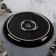 Ceramic "Ornament" plate, 27 cm, black color