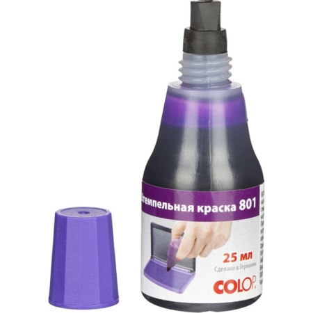 COLOP stamp paint, 25 ml, purple-1