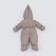 Combineson Children's Winter Kinderlitto "Velvet-1", height 68-74 cm, color gray-beige