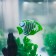 Decor for the Aquarium "Tochelian Fairy", silicone, with a neon effect, 6 x 4 cm