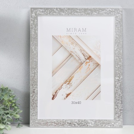Photo frame Plastic "Mira" 30x40 cm, 651521-15 (plastic screen)