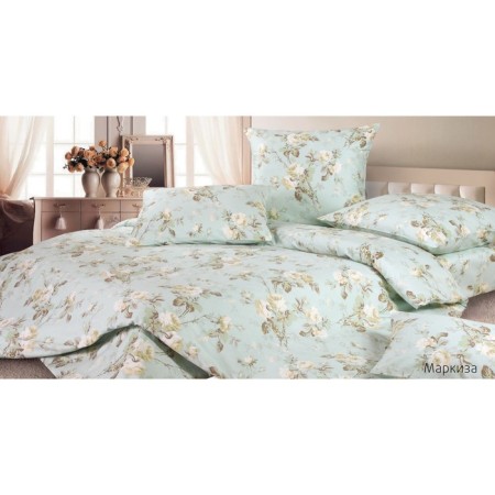 Bed linen Duet "Marquise", size 220x240 cm, 145x215 cm - 2 pcs, 70x70 cm - 2pcs, 50x70 - 2 pcs
