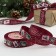 Atlase tape "New Year's Post", 25 mm, 23 ± 1 m, red color No. 33