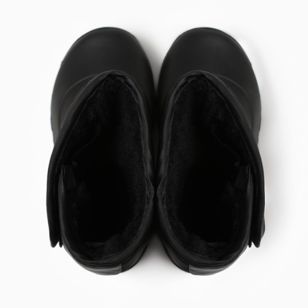 Winter boots from an EVA with a combined top (Black Black Color, 30)-1