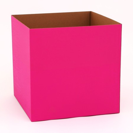 Box for balloons, pink 60 x 60 x 60 cm-2