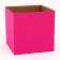 Box for balloons, pink 60 x 60 x 60 cm