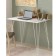 Written table Liverpool 90x50x75 cm, oak craf gold, white