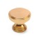 Handle button Cappio PK322, D = 30 mm, color gold
