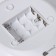 Sensor dispenser for liquid soap, 300 ml, white color