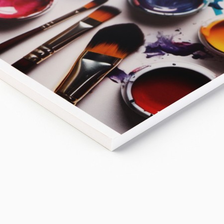 Album for drawing on A4 gluing, 40 sheets "Paints"-1