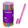 Gel pen 0.5 mm Berlingo Color Stick, black rod, MIX case