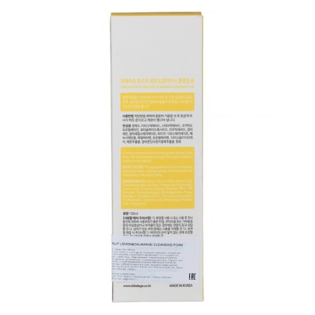Foam cleansing with lemon and Kalamansi extracts Lebelage-2