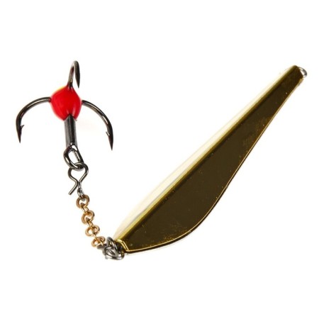 Vertical Winter Lucky John Double Blade with a chain and a tee, 6.5 cm sg blister-1