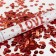 Pneumochlopushka love, kisses foil, red 40 cm