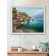 Reproduction of the picture "Yachts on Blue Water", 40x50 cm, frame 45-a355