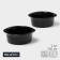 A set of ceramic dishes for feeding Magistro Carbon, 200 ml, 11.5 × 10.3 cm, 2 pcs