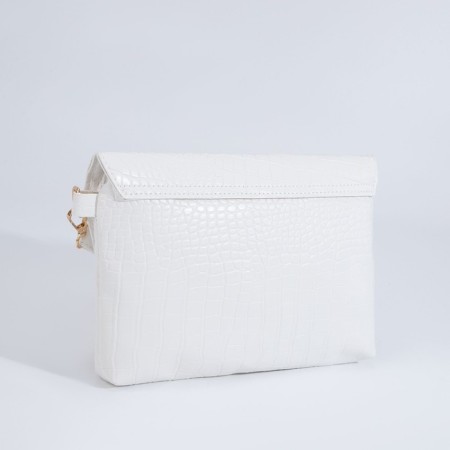 Bag-clate on the magnet, strap on the wrist, white color-1