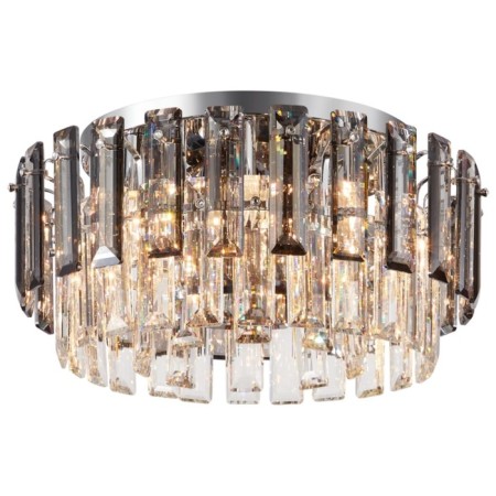 Ceiling chandelier TON 8XE14 40W, size 50x50x24 cm, color chromium-1