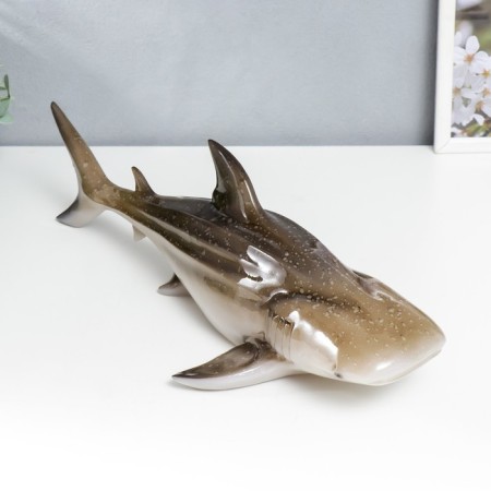 Souvenir Polystone Light "Shark" 14x20.5x45 cm-1
