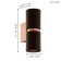 Bra Passa, 2x4W GU10, 3200K, 500LM, Copper color