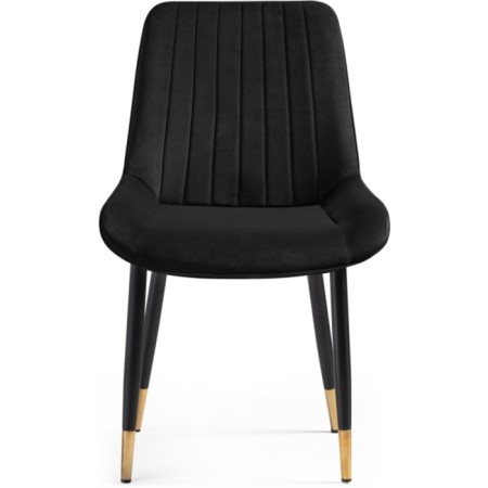 SEDA 1 Metal/Velur, Black/Black 52x60x87 cm stool-1