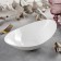 Porcelain salad Wilmax olivia, 0.6 l, 25.5 × 15 × 7.5 cm, white color