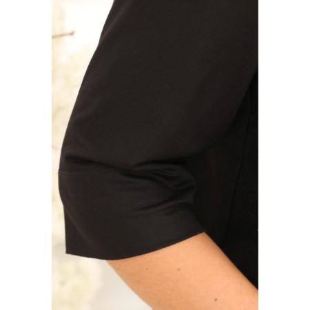 Female jumper, size 48, black color-4