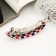Halfish hair clip "Chess" 9 cm, mix