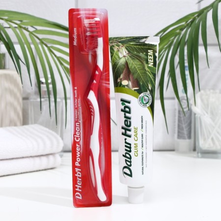 Dabur Herb’l set: Toothpaste, 150 g + toothbrush-5