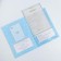 Folder for the birth certificate "My first documents", for a boy, A4