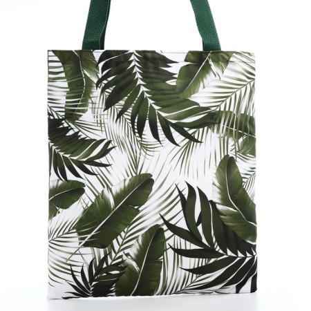 Bag Schoper "Tropics" 35x0.5x40 cm, Department without lightning, without lining, green-3