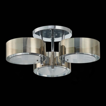 Ceiling EVOLUCE lamp. SL483.702.03. Foresta. 3x40 watts, E27, 60x60x20 cm, chromium color-3