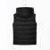 Children's vest, black color, height 110 cm