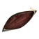 Penal soft, 1 department, 90 x 215 x 10 mm, flat, Devente, Black Artificial skin 7024444