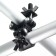 Double PowerGrip PG-008 clip to the pipe