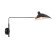 Sconces st. SL305.401.01. SPRUZZO. 1x60 watts, e27, 18x40 cm, black color