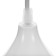 Lamp Bayerlux Dome-2 1x40W E14 White 35x35x84cm