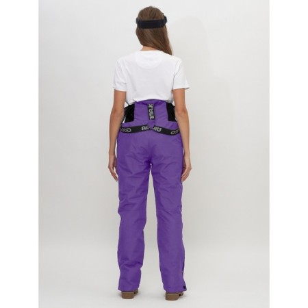 Ski pants female, size 50, purple color-8