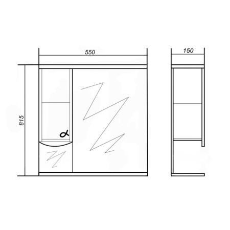 Cabinet-mirror fantasy 55 left-2