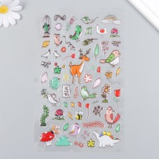 Sticker Plastic volumetric 