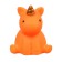 Toys for dogs. Rubber figurine with a nasopian squirrel, 6 cm, mix