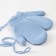 Mittens of two -layer Minaku "plain", col. Blue, rr 14 (4-5 years)