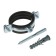 Plumbing plumbing Taen, 1 1/2 ", 47-51 mm, included plug plumbing M8x80 and dowel