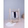 Radlings on a wide Rant Base elastic band, seams outward, height 62 cm, color light gray melange