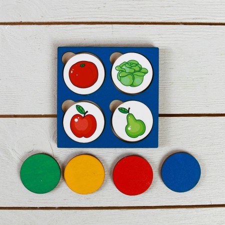 Memoles "Vegetables-Facttes", mix-1